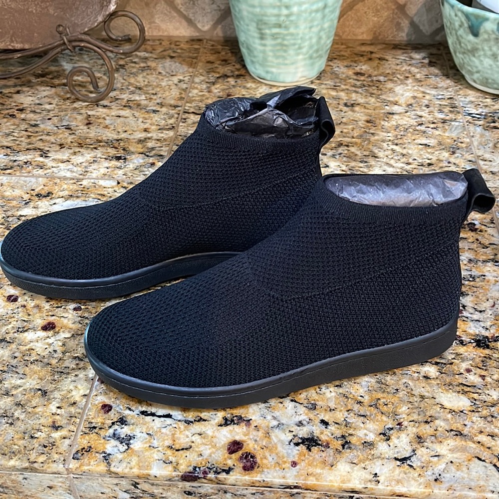 Eileen Fisher stretch boots